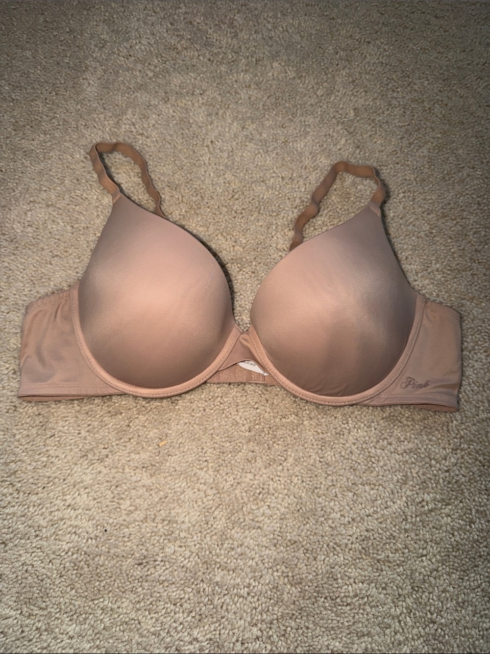 PINK Victoria's Secret Smooth Nude T-Shirt Bra